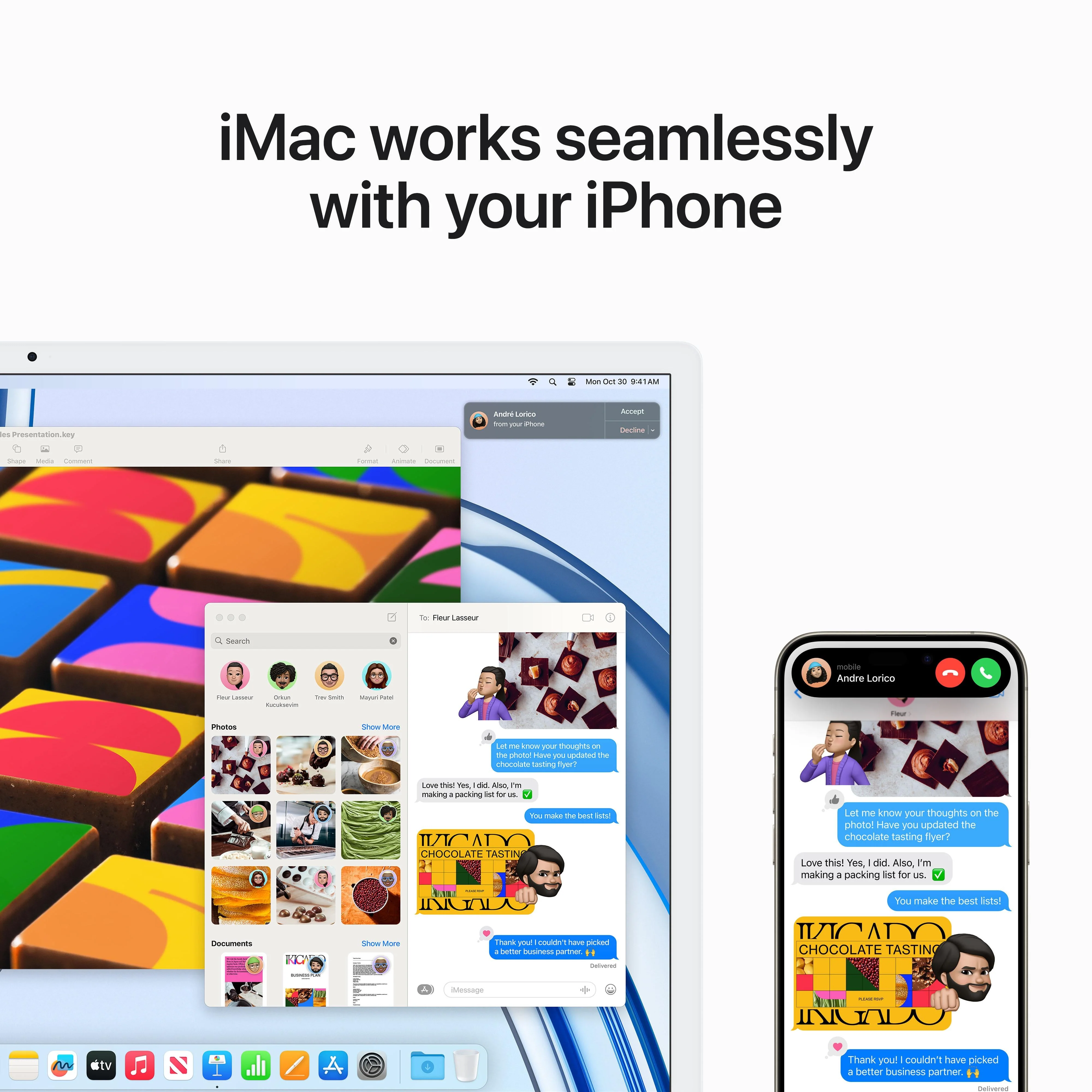 24-inch iMac with Retina 4.5K display: Apple M3 chip with 8‑core CPU and 10‑core GPU, 256GB SSD - Silver - Image 7